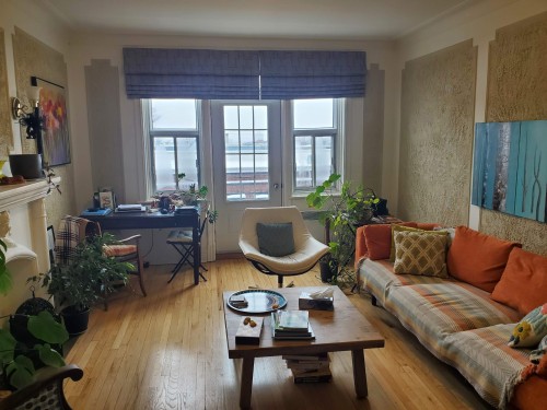 Salon - 11-811 Av. Davaar, Montréal (Outremont), QC - Indoor Photo Showing Living Room