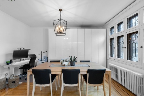 Dining Room - 5574  - 5576 Av. Wilderton, Montréal (Côte-Des-Neiges/Notre-Dame-De-Grâce), QC - Indoor Photo Showing Office
