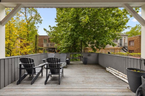 Patio - 5574  - 5576 Av. Wilderton, Montréal (Côte-Des-Neiges/Notre-Dame-De-Grâce), QC - Outdoor With Deck Patio Veranda With Exterior