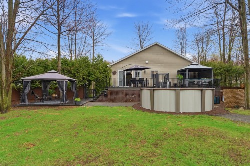Cour - 608Z Rue Des Prés, Saint-Lin/Laurentides, QC - Outdoor With Above Ground Pool With Backyard
