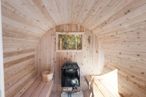 Sauna - 50 Rue Des Cougars, Saint-Côme, QC - Indoor Photo Showing Other Room