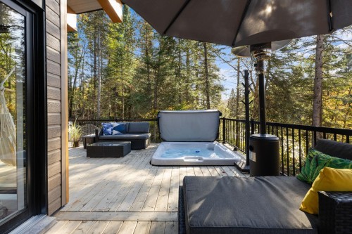 Patio - 50 Rue Des Cougars, Saint-Côme, QC - Outdoor With Deck Patio Veranda With Exterior