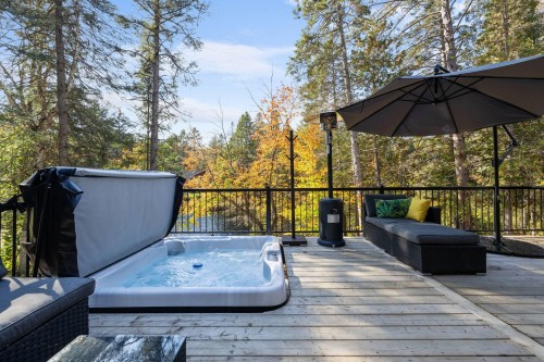 Patio - 50 Rue Des Cougars, Saint-Côme, QC - Outdoor With Deck Patio Veranda