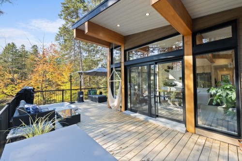 Patio - 50 Rue Des Cougars, Saint-Côme, QC - Outdoor With Deck Patio Veranda With Exterior