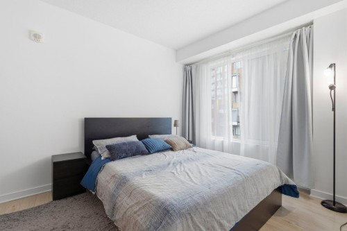 Chambre à coucher principale - 313-1248 Av. De L'Hôtel-De-Ville, Montréal (Ville-Marie), QC - Indoor Photo Showing Bedroom