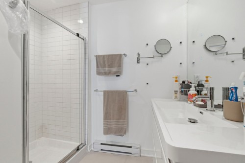 Salle de bains attenante à la CCP - 313-1248 Av. De L'Hôtel-De-Ville, Montréal (Ville-Marie), QC - Indoor Photo Showing Bathroom