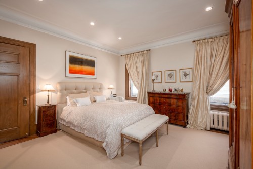 Chambre à coucher principale - 529 Av. Clarke, Westmount, QC - Indoor Photo Showing Bedroom