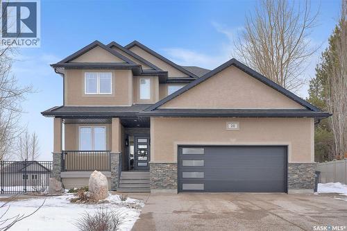 28 Emerald Creek Drive, White City, SK - Outdoor With Facade