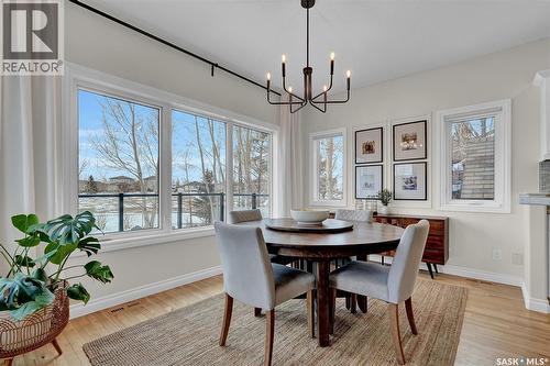 28 Emerald Creek Drive, White City, SK - Indoor Photo Showing Dining Room