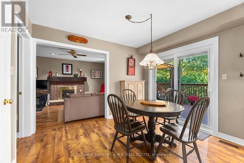 Breakfast Area with Walkout to Deck - 24 Testa Road, Uxbridge, ON - Indoor Photo Showing Dining Room