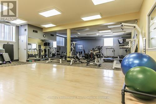 Communiity Gym - 318 Mariners Way, Collingwood, ON - Indoor Photo Showing Gym Room