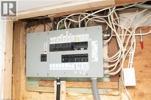 Utility room featuring electric panel - 535 Mcdowell Road E, Simcoe, ON 