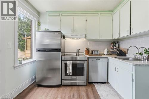 1 Rutherford Avenue, Hamilton, ON - Indoor Photo Showing Kitchen With Stainless Steel Kitchen