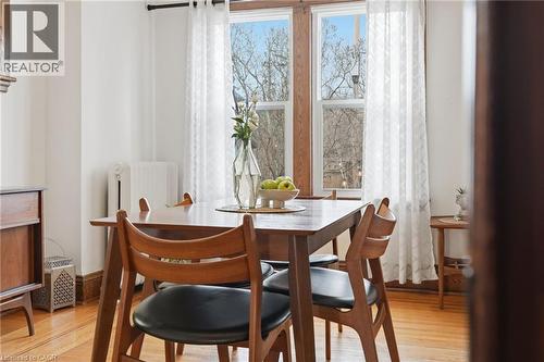 1 Rutherford Avenue, Hamilton, ON - Indoor Photo Showing Dining Room