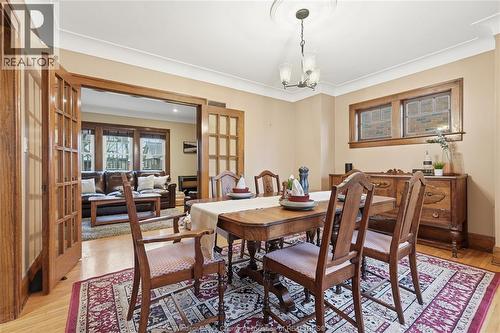 2146 Windermere, Windsor, ON - Indoor Photo Showing Dining Room