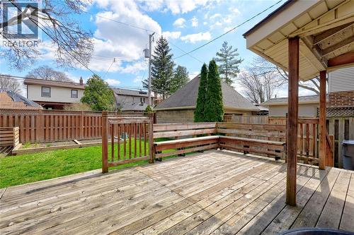 2146 Windermere, Windsor, ON - Outdoor With Deck Patio Veranda With Exterior