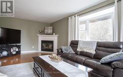 Living Room with Propane Fireplace - 