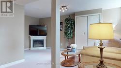 Family Room with cozy propane fireplace - 