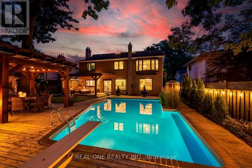 1005 Fair Birch Drive, Mississauga, ON -  With In Ground Pool