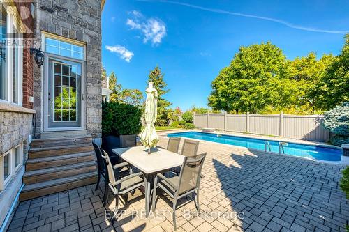 530 Golfview Court, Oakville, ON - Outdoor With In Ground Pool With Deck Patio Veranda