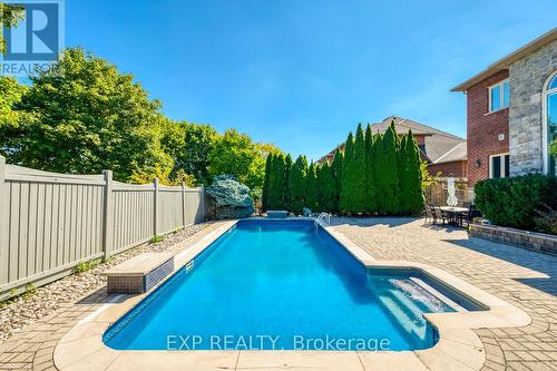 530 Golfview Court, Oakville, ON - Outdoor With In Ground Pool With Deck Patio Veranda With Backyard