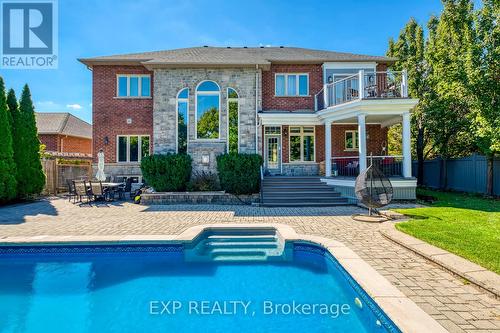 530 Golfview Court, Oakville, ON - Outdoor With In Ground Pool With Deck Patio Veranda