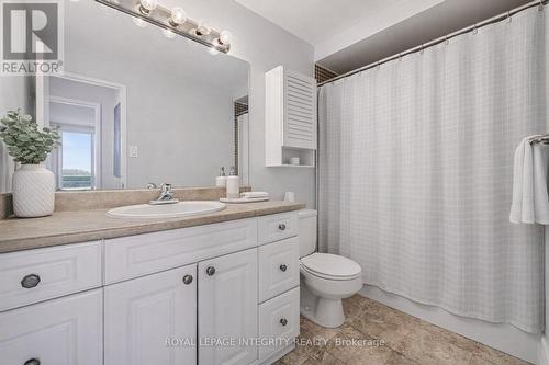 Virtually Staged Bathroom - 906 - 1081 Ambleside Drive, Ottawa, ON - Indoor Photo Showing Bathroom
