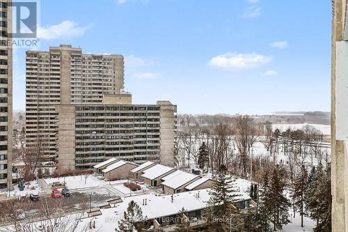 Partial View of River from 2nd Private Balcony - 906 - 1081 Ambleside Drive, Ottawa, ON - Outdoor