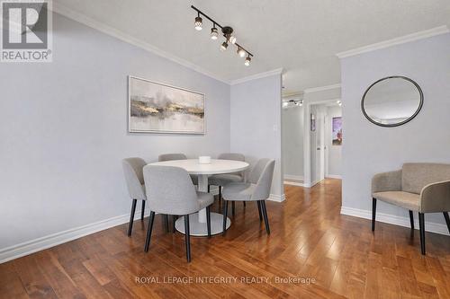 Virtually Staged Dining Room - 906 - 1081 Ambleside Drive, Ottawa, ON - Indoor Photo Showing Dining Room