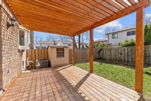 4046 Tea Garden Circle, Mississauga, ON - Outdoor With Deck Patio Veranda With Exterior