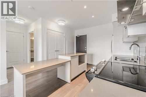 50 Grand Avenue S Unit# 1604, Cambridge, ON - Indoor Photo Showing Kitchen With Double Sink