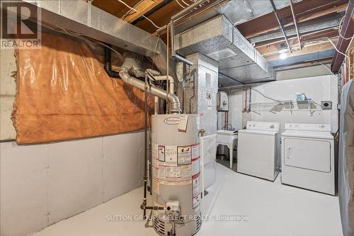 Utility/Laundry Room with NEW Furnace (March 2026) - 461 Cleveland Avenue, London South (South J), ON - Indoor Photo Showing Laundry Room