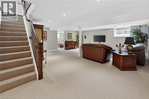 Large sunlit recreation room - 1 Cedar Drive, St. Davids, ON - Indoor
