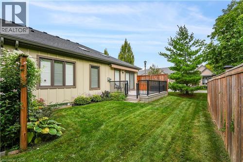 And private backyard - 1 Cedar Drive, St. Davids, ON - Outdoor