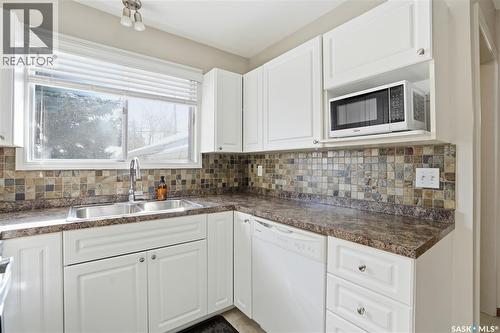 3A & 3B Bateman Crescent, Saskatoon, SK - Indoor Photo Showing Kitchen With Double Sink