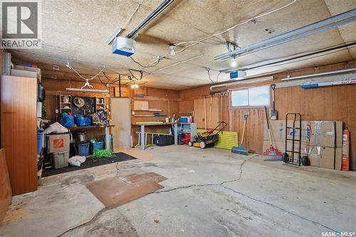 3A & 3B Bateman Crescent, Saskatoon, SK - Indoor Photo Showing Garage