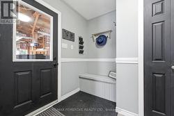 Door to the attached garage - 