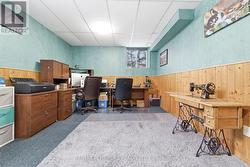 Another view of the lower level office/bedroom - 