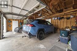 Large double attached garage - 