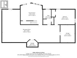 Main level floor plan - 