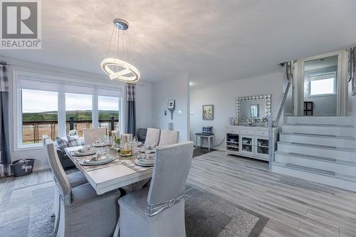 Dining/Living - 3 Lundrigans Road, Peters River, NL - Indoor Photo Showing Dining Room