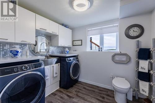 Laundry/ Half Bath - 3 Lundrigans Road, Peters River, NL - Indoor Photo Showing Laundry Room