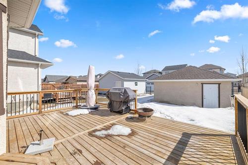 83 Brookfield Crescent, Winnipeg, MB - Outdoor With Deck Patio Veranda With Exterior