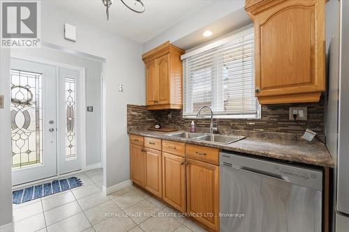 57 Elora Drive, Hamilton, ON - Indoor Photo Showing Kitchen With Double Sink