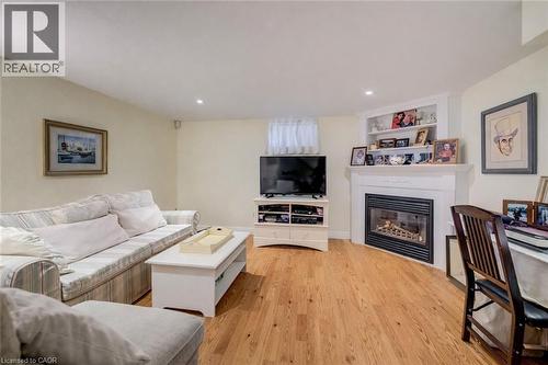 55 Aberdeen Road S, Cambridge, ON - Indoor Photo Showing Living Room With Fireplace