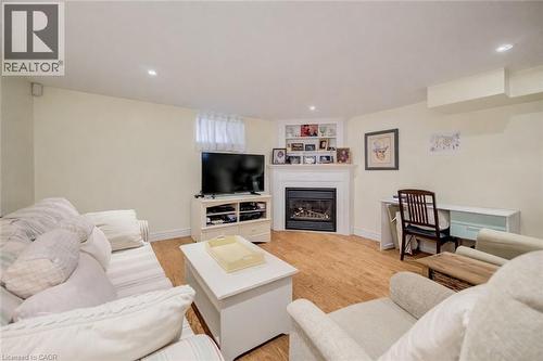55 Aberdeen Road S, Cambridge, ON - Indoor Photo Showing Living Room With Fireplace