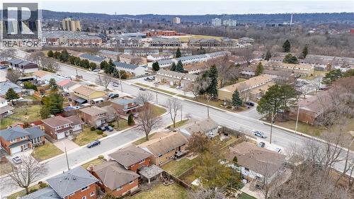 Aerial view of property and surrounding area - 11 Pinard Street, Hamilton, ON - Outdoor With View