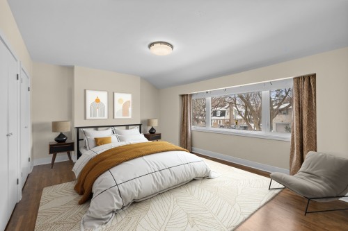 Master Bedroom - 266 Av. Glengarry, Mont-Royal, QC - Indoor Photo Showing Bedroom