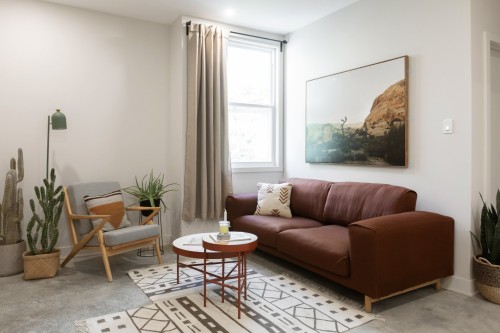 Living Room - 6-3476 Rue St-Dominique, Montréal (Le Plateau-Mont-Royal), QC - Indoor Photo Showing Living Room