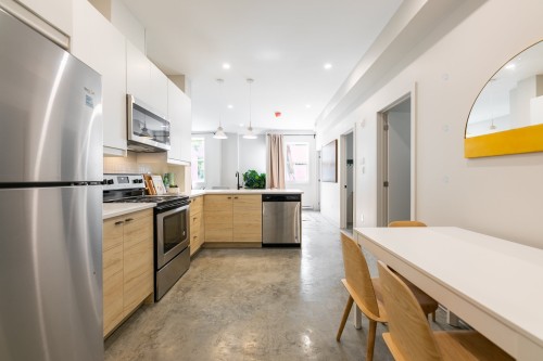Kitchen - 6-3476 Rue St-Dominique, Montréal (Le Plateau-Mont-Royal), QC - Indoor Photo Showing Kitchen With Upgraded Kitchen